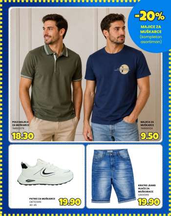 thumbnail - KRATKE JEANS HLAČE ZA MUŠKARACE
