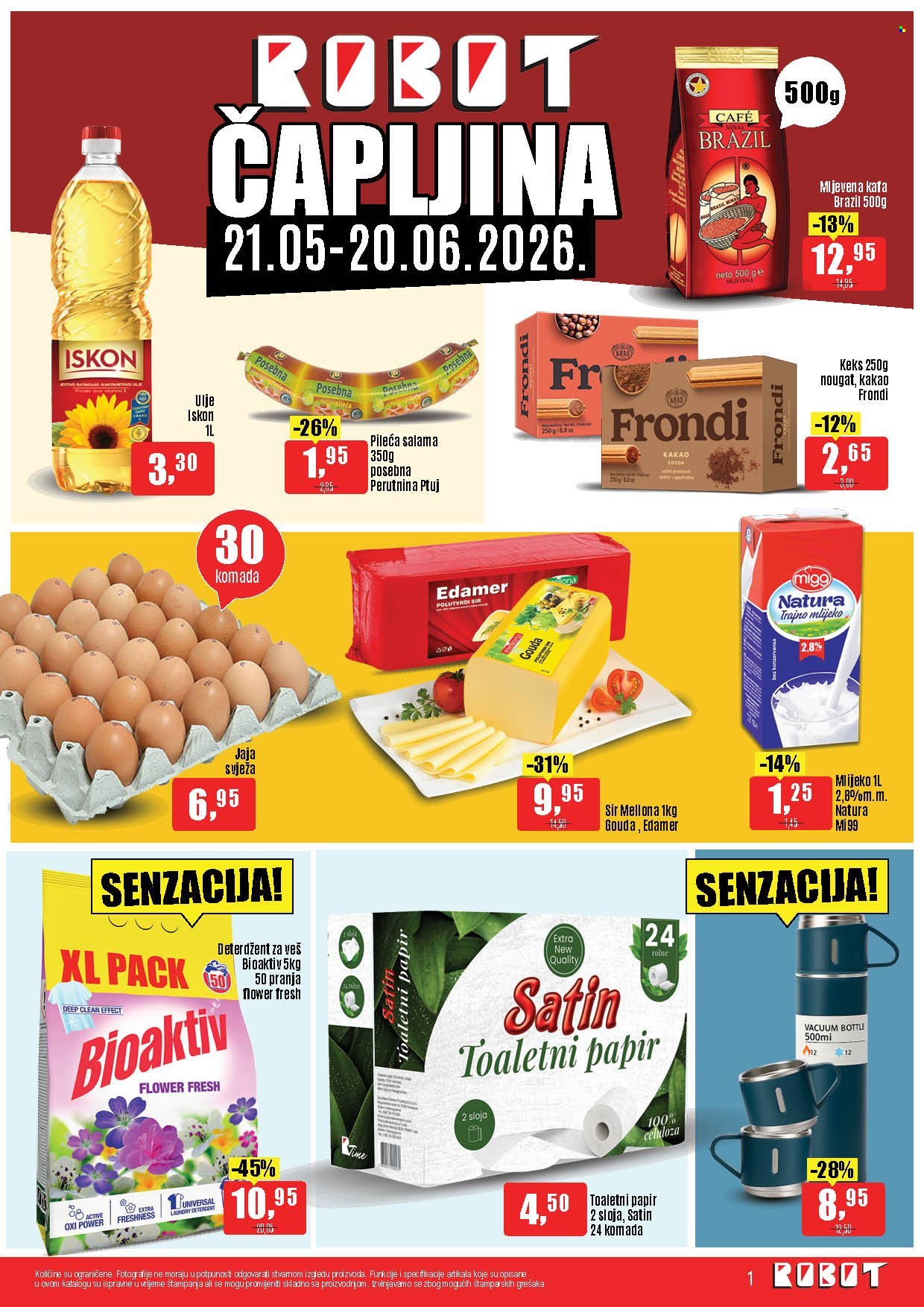 Robot katalog - 21.05.2026. - 20.06.2026.. Stranica 1