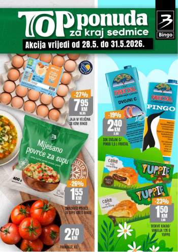thumbnail - Smrznuto povrće za supu 400 g Bingo