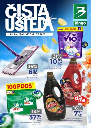 thumbnail - Mop brisač poda