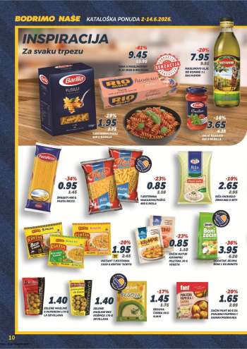 thumbnail - Tjestenina Fusilli, 500 g BARILLA
