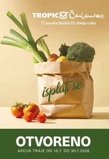 Tropic katalog - 10.07.2026. - 30.07.2026.