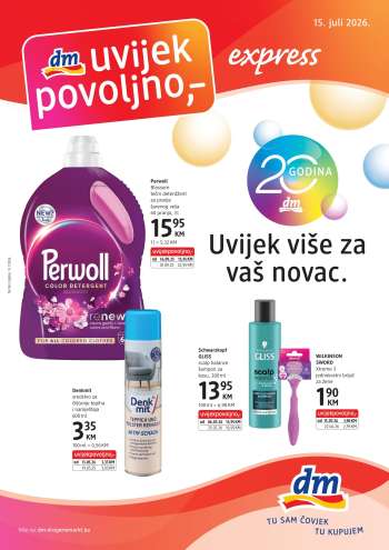 dm katalog - 15.07.2026. - 28.07.2026.