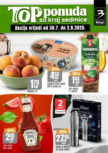 Bingo katalog - 30.07.2026. - 02.08.2026.