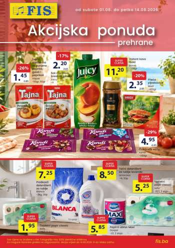 FIS katalog - 01.08.2026. - 14.08.2026.