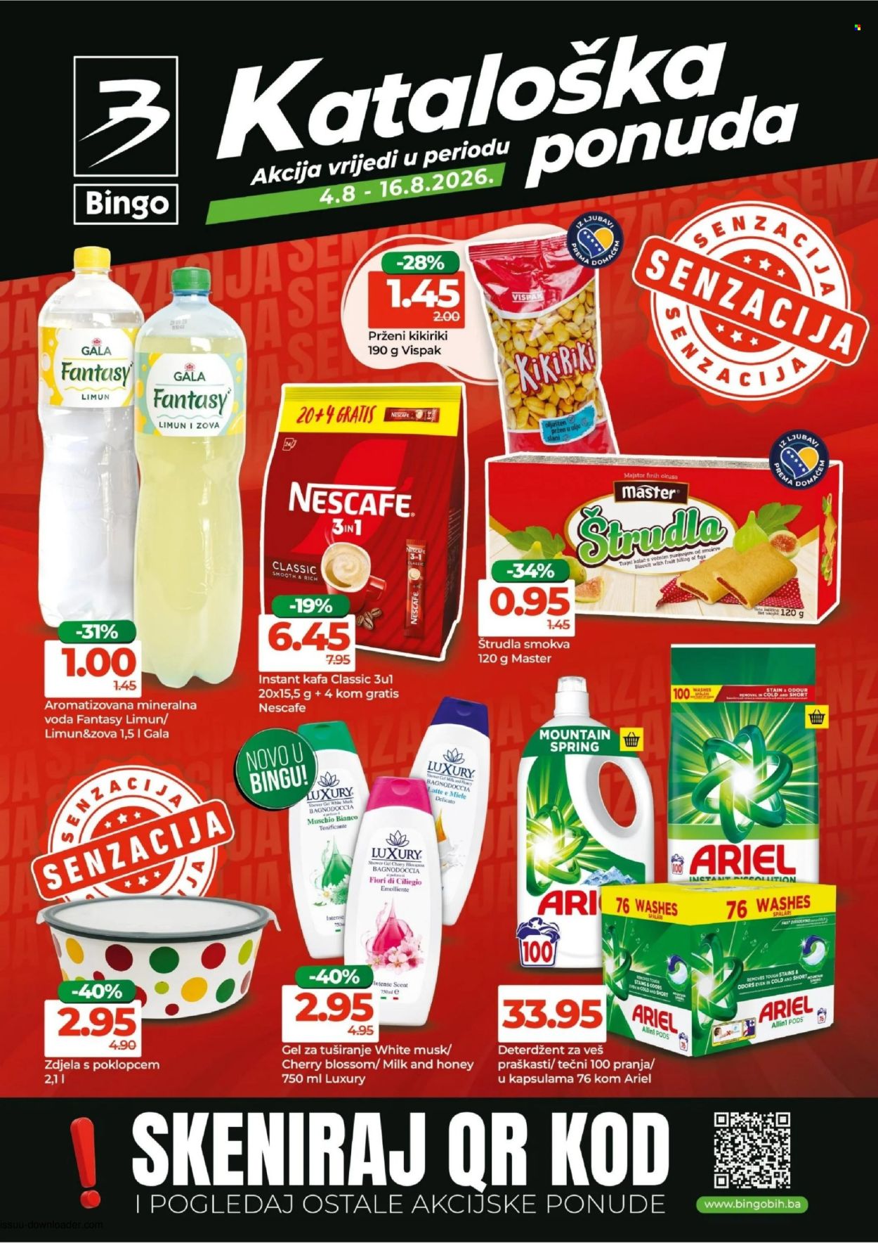 Bingo katalog - 04.08.2026. - 16.08.2026.. Stranica 1