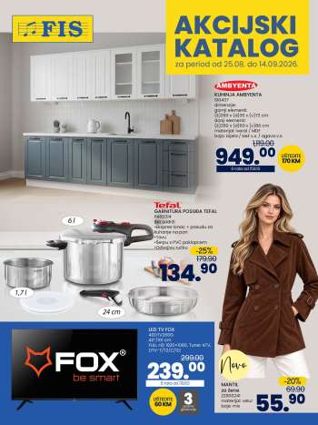 FIS katalog - 25.08.2026. - 14.09.2026.