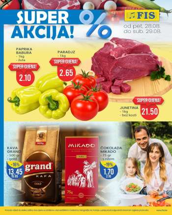 FIS katalog - 28.08.2026. - 29.08.2026.