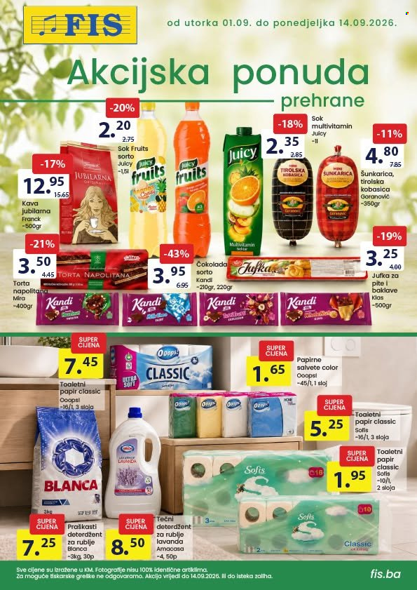 FIS katalog - 01.09.2026. - 14.09.2026.. Stranica 1