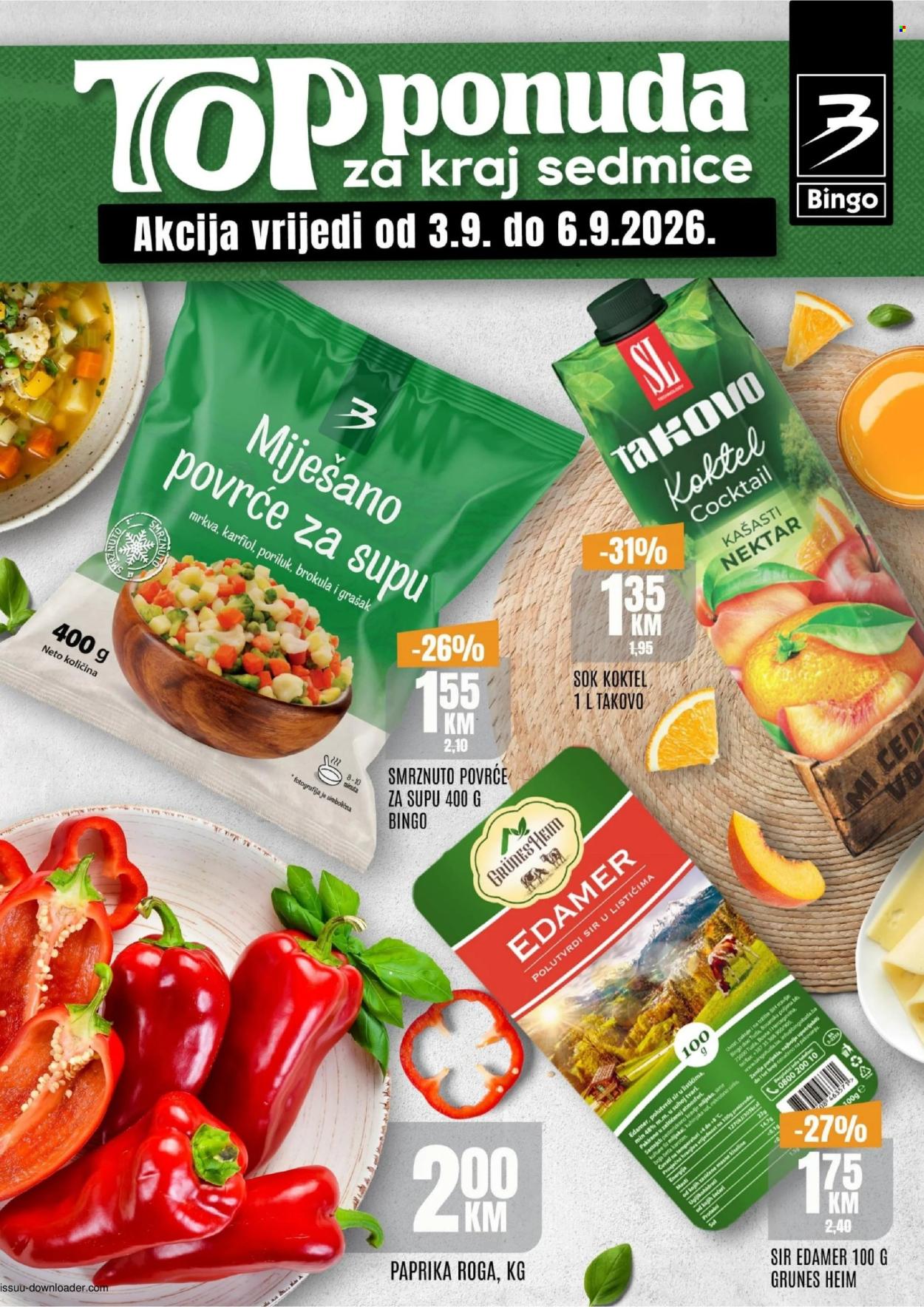 Bingo katalog - 03.09.2026. - 06.09.2026.. Stranica 1