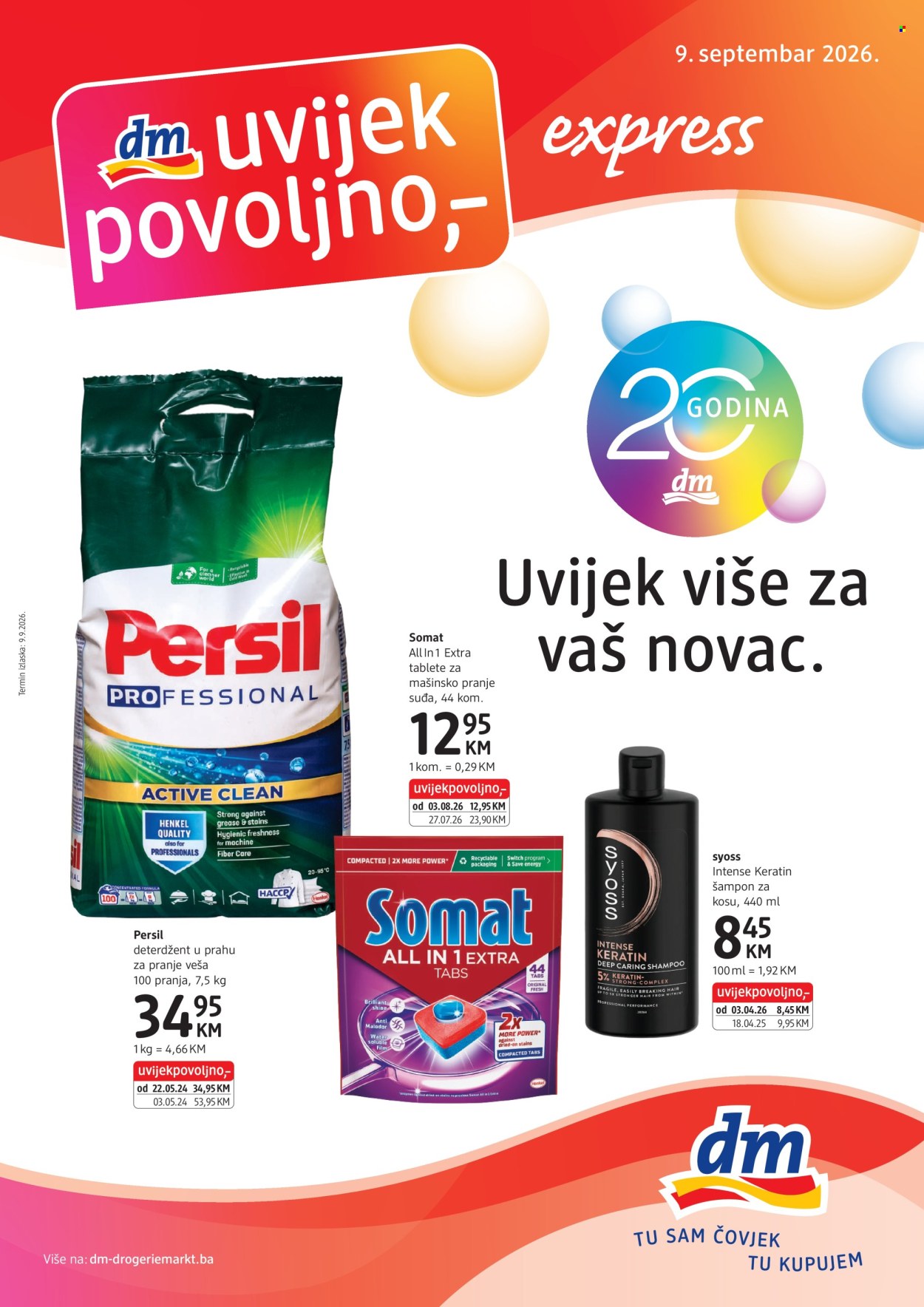 dm katalog - 09.09.2026. - 22.09.2026.. Stranica 1