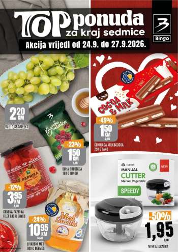 Bingo katalog - 24.09.2026. - 27.09.2026.