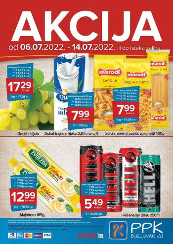 PPK Bjelovar katalog - 06.07.2022. - 14.07.2022.