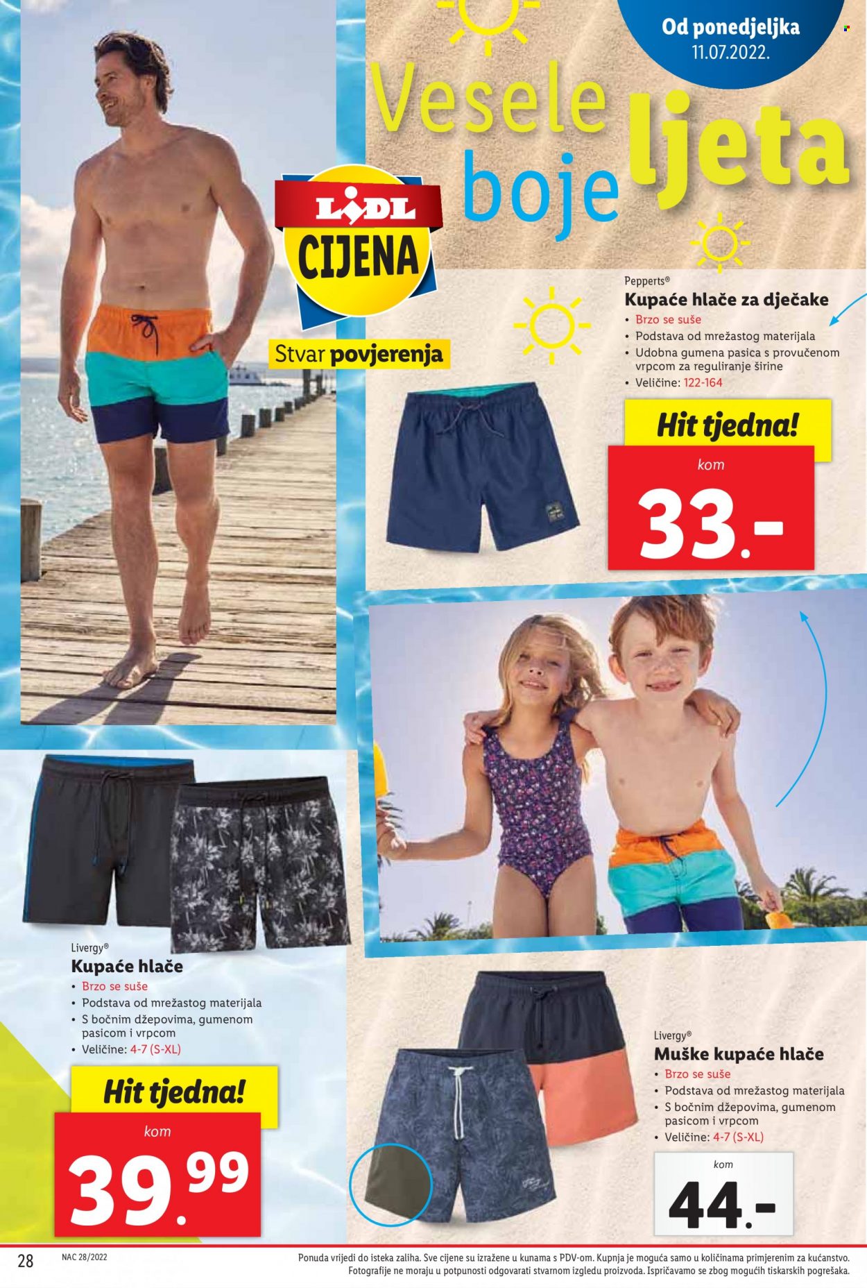 Lidl katalog - 11.07.2022. - 17.07.2022. Stranica 28