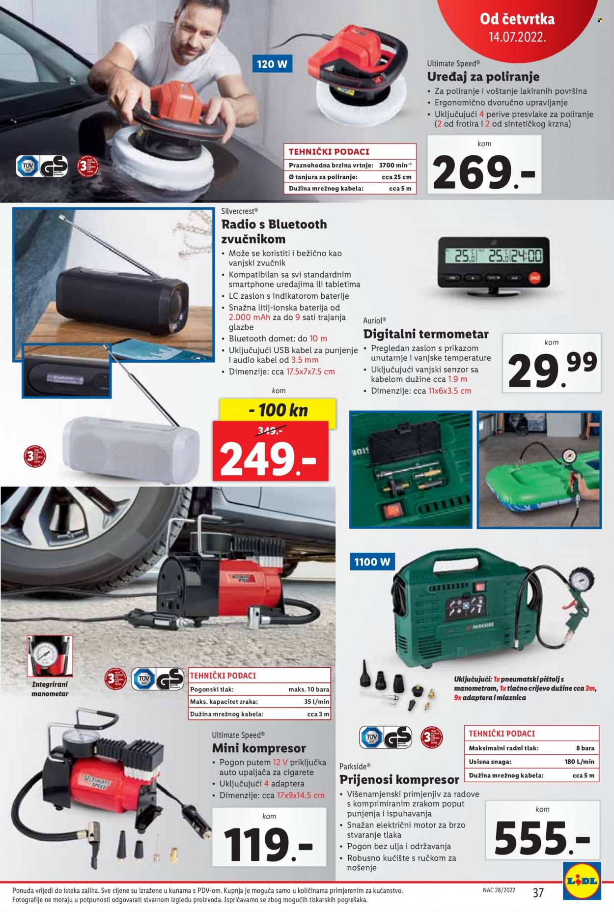 Lidl katalog - 11.07.2022. - 17.07.2022. Stranica 37