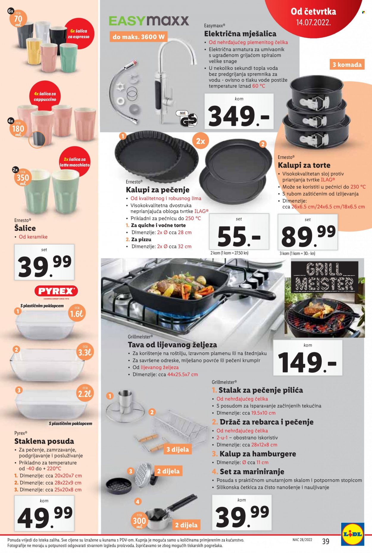Lidl katalog - 11.07.2022. - 17.07.2022. Stranica 39