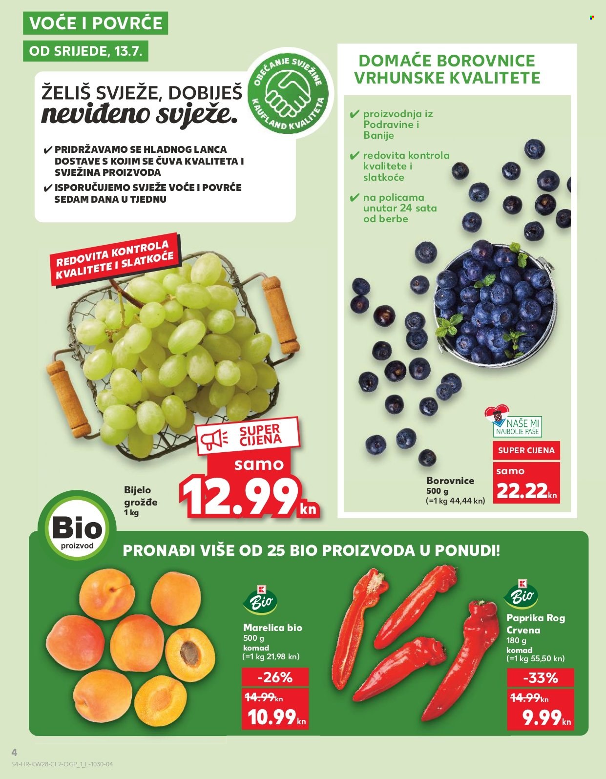Kaufland katalog - 13.07.2022. - 19.07.2022. Stranica 4