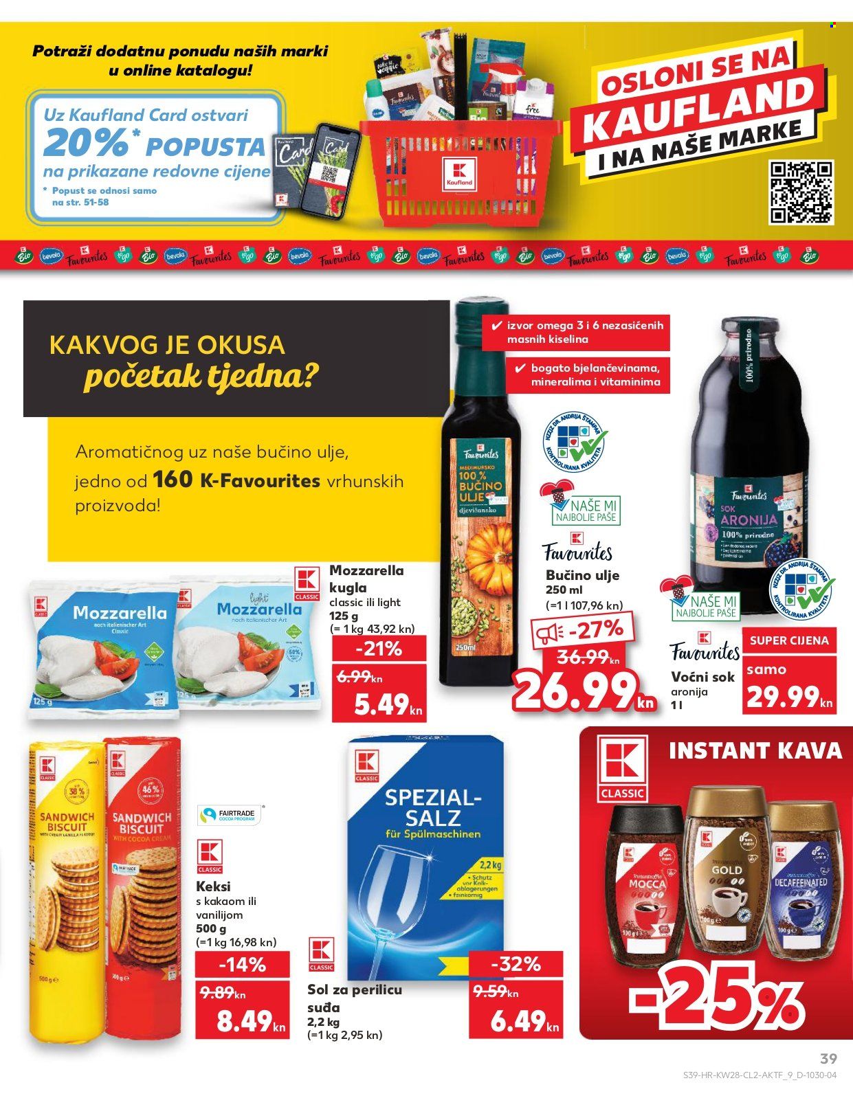 Kaufland katalog - 13.07.2022. - 19.07.2022. Stranica 39