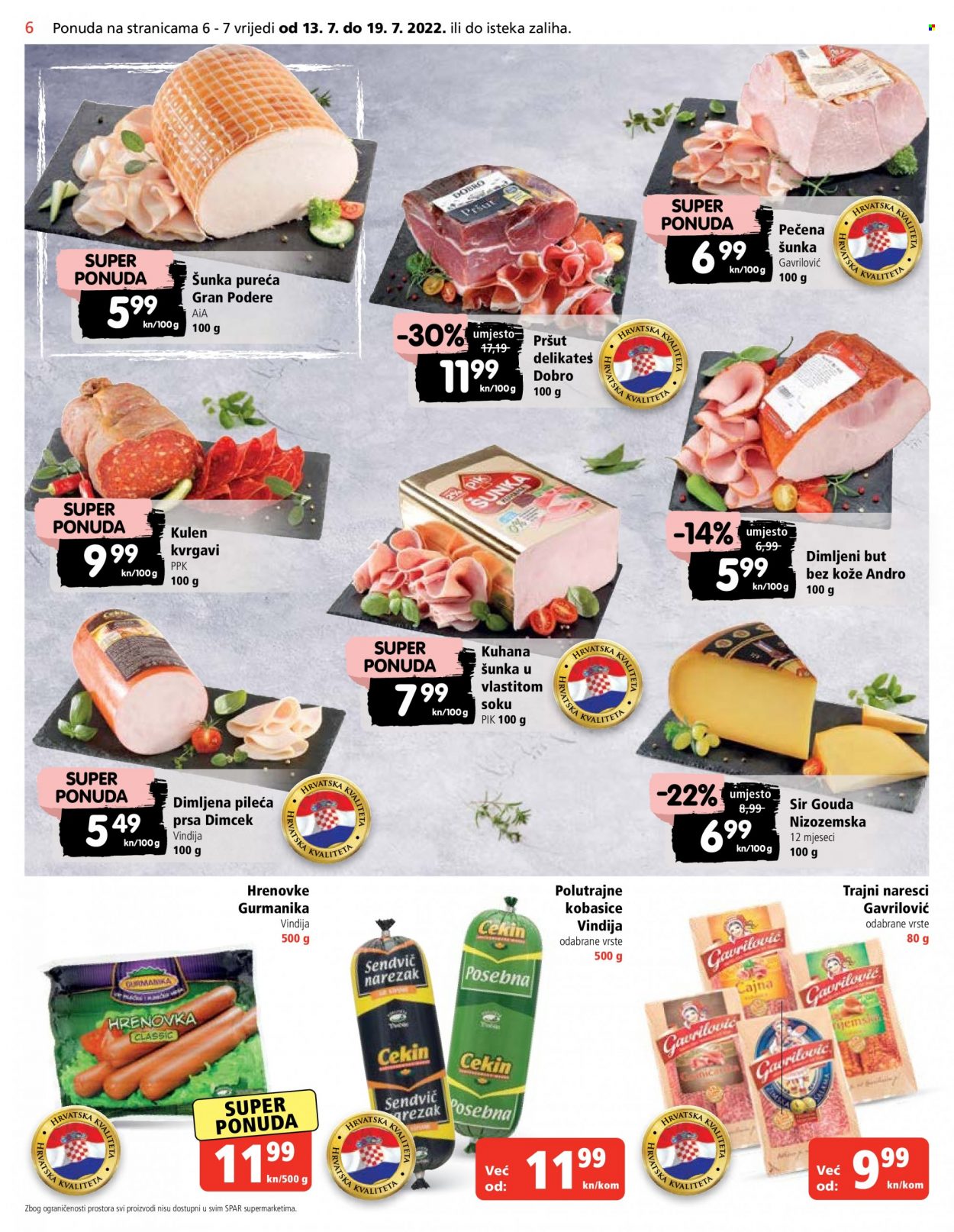 SPAR katalog - 13.07.2022. - 19.07.2022. Stranica 6