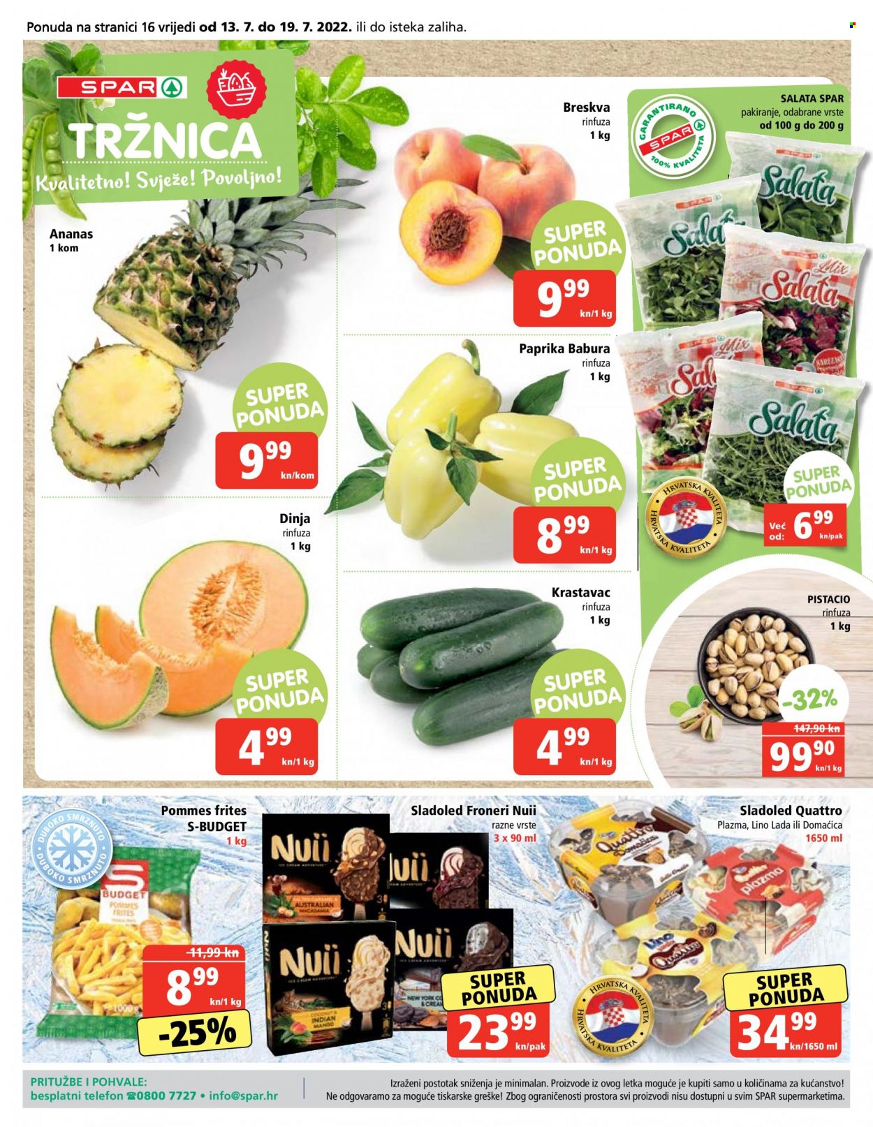 SPAR katalog - 13.07.2022. - 19.07.2022. Stranica 16
