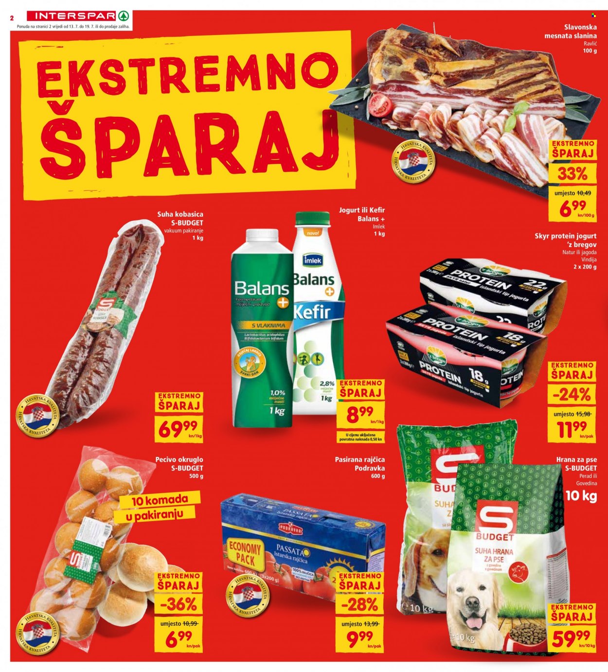 INTERSPAR katalog - 13.07.2022. - 19.07.2022. Stranica 2
