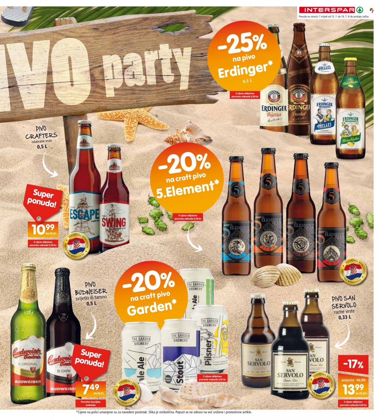 INTERSPAR katalog - 13.07.2022. - 19.07.2022. Stranica 7