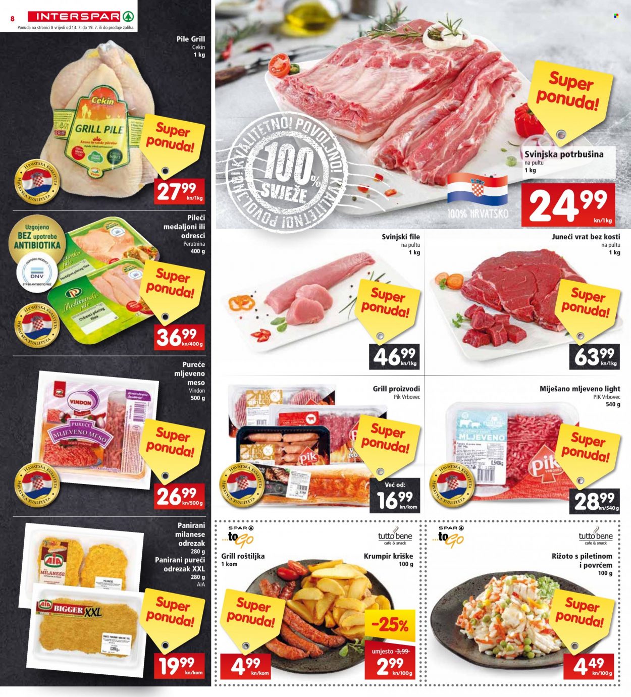 INTERSPAR katalog - 13.07.2022. - 19.07.2022. Stranica 8