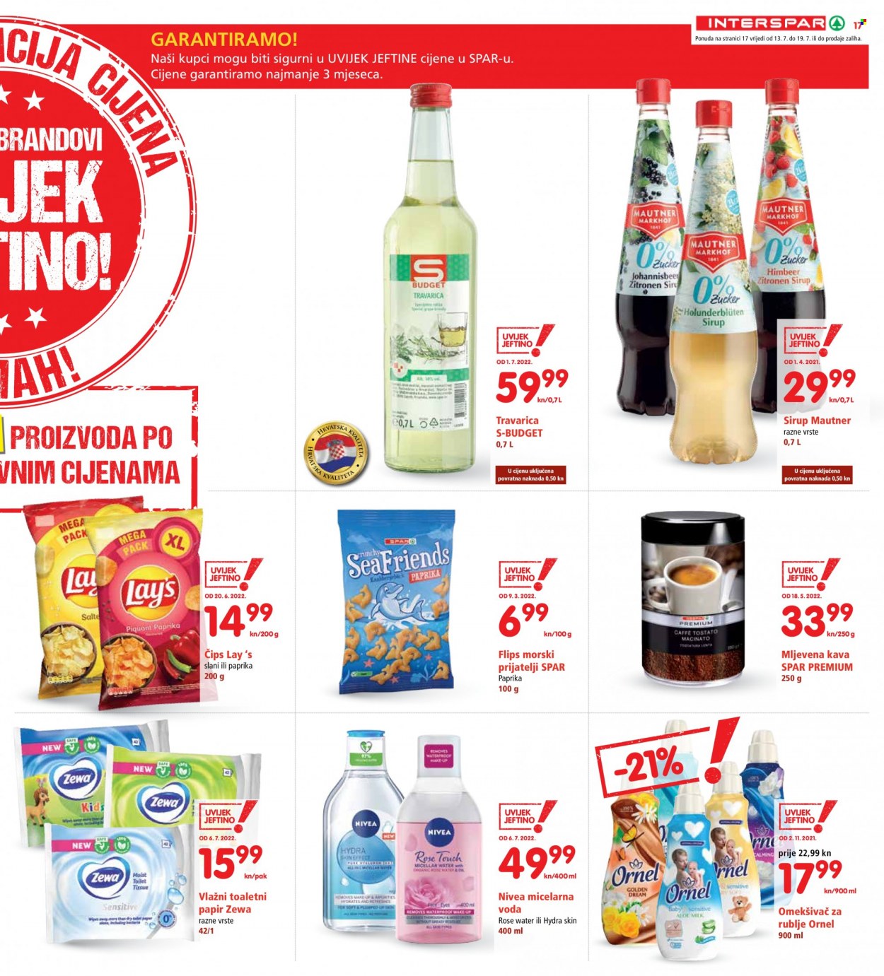 INTERSPAR katalog - 13.07.2022. - 19.07.2022. Stranica 17