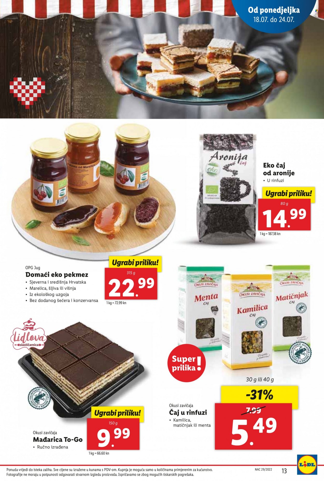 Lidl katalog - 18.07.2022. - 24.07.2022. Stranica 13