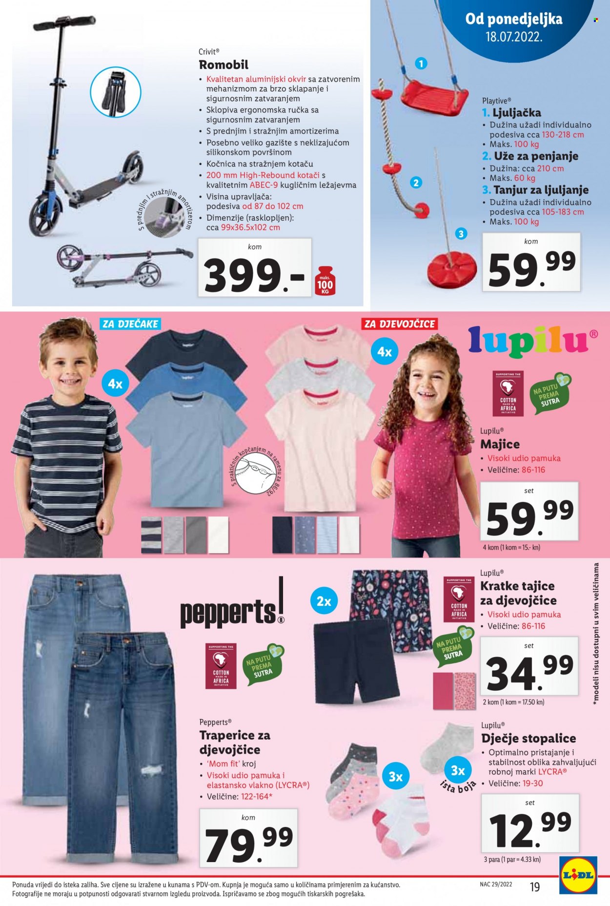 Lidl katalog - 18.07.2022. - 24.07.2022. Stranica 19