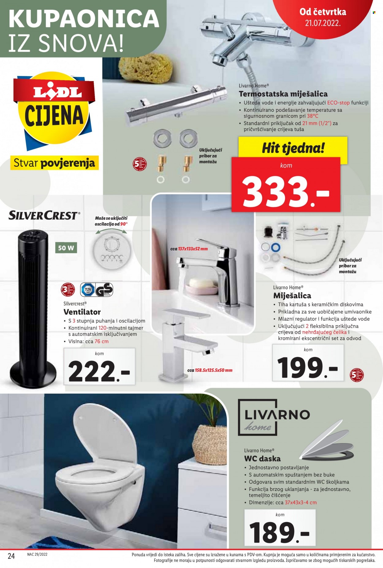 Lidl katalog - 18.07.2022. - 24.07.2022. Stranica 24