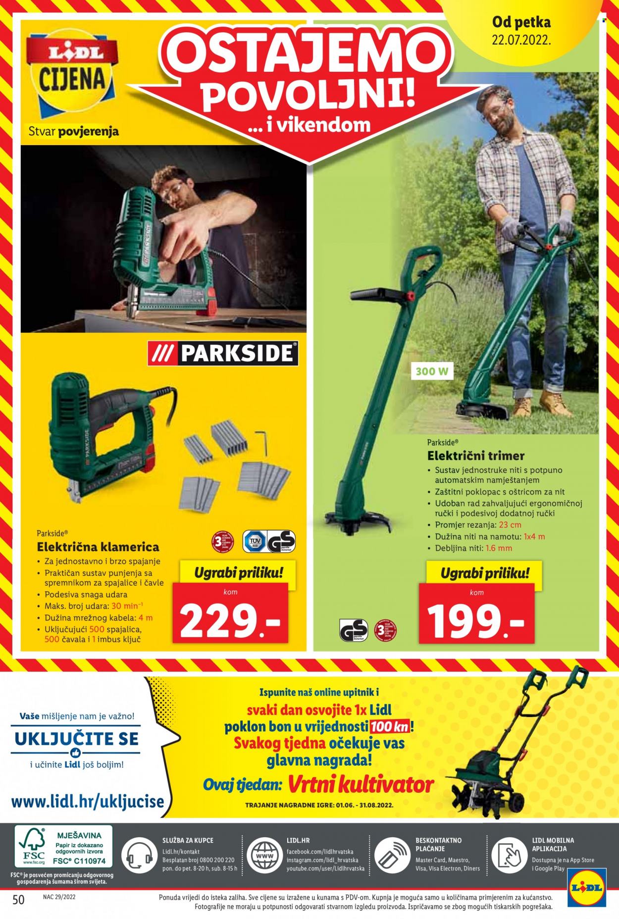 Lidl katalog - 18.07.2022. - 24.07.2022. Stranica 50