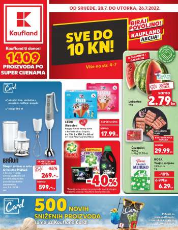 Kaufland katalog - 20.07.2022. - 26.07.2022.