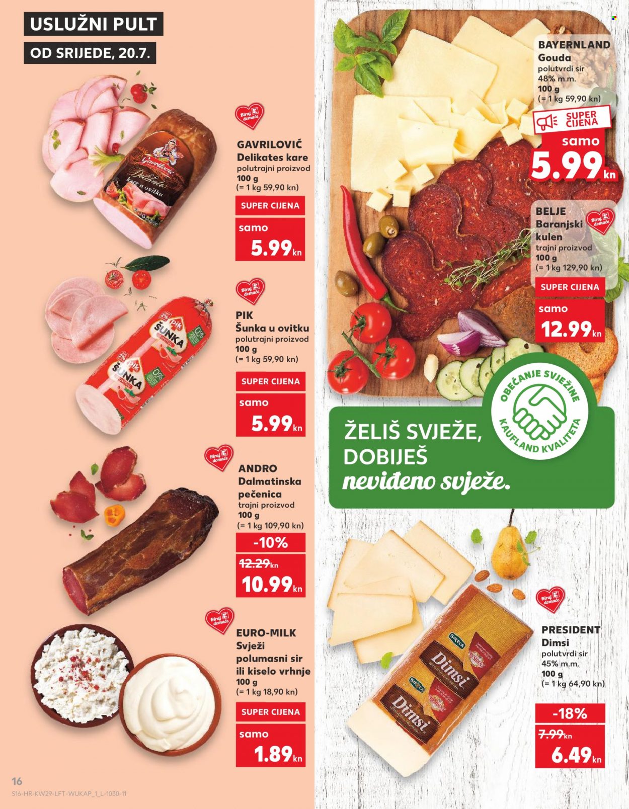Kaufland katalog - 20.07.2022. - 26.07.2022. Stranica 16