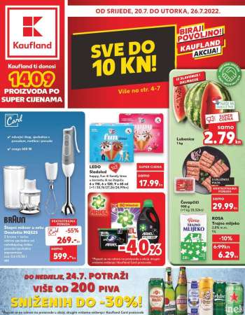 Kaufland katalog - 20.07.2022. - 26.07.2022.