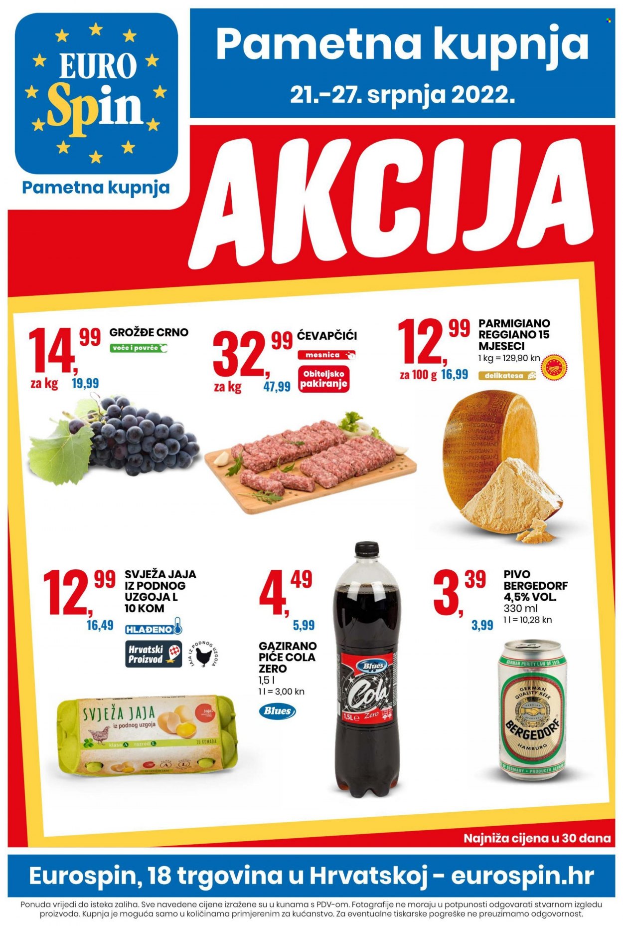 Eurospin katalog - 21.07.2022. - 27.07.2022. Stranica 1