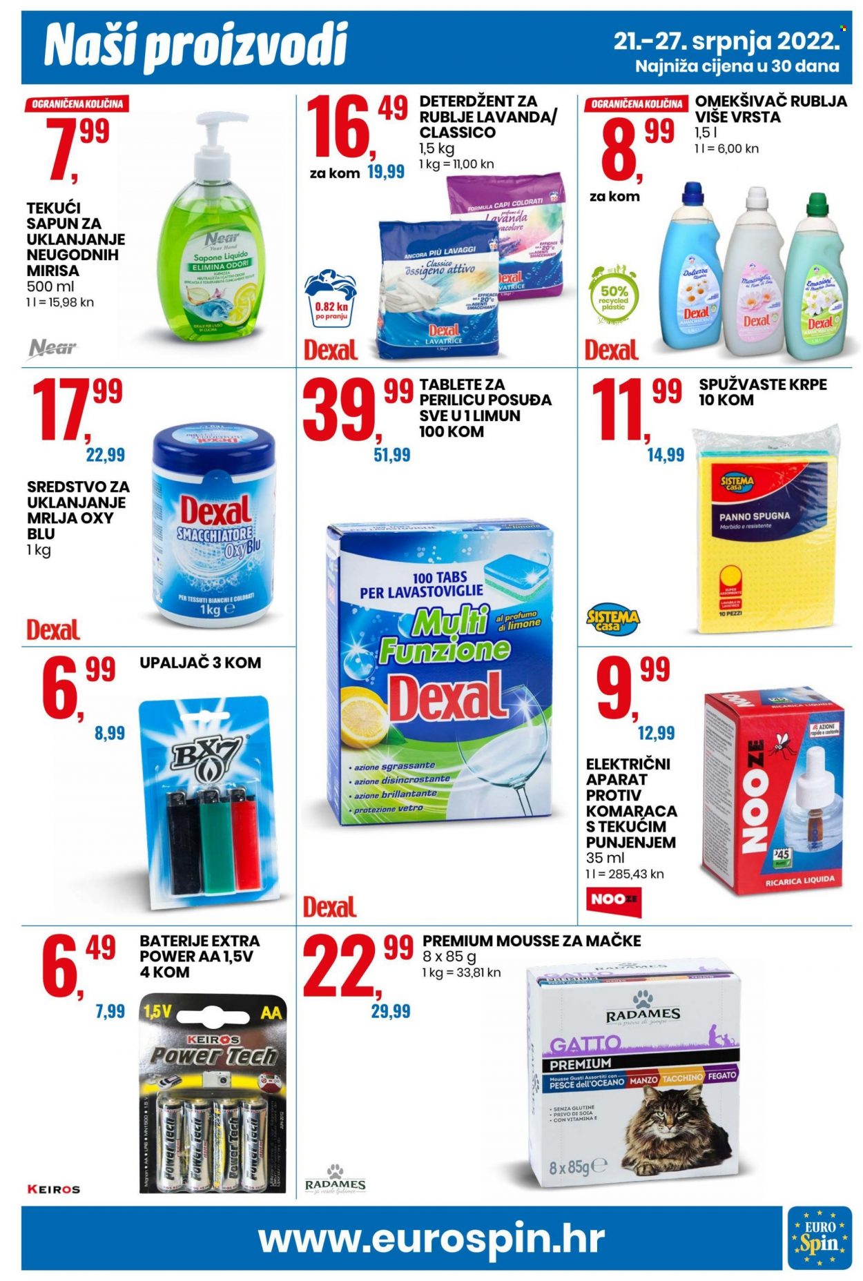 Eurospin katalog - 21.07.2022. - 27.07.2022. Stranica 7