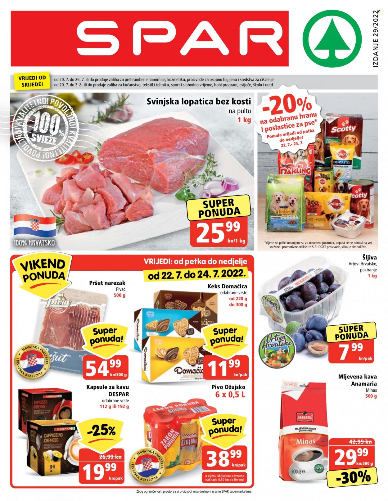 SPAR katalog - 20.07.2022. - 26.07.2022. Stranica 1