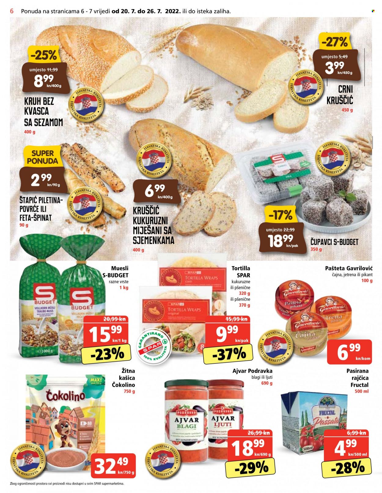 SPAR katalog - 20.07.2022. - 26.07.2022. Stranica 6