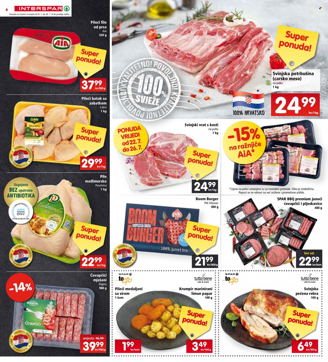 INTERSPAR katalog - 20.07.2022. - 26.07.2022. Stranica 4