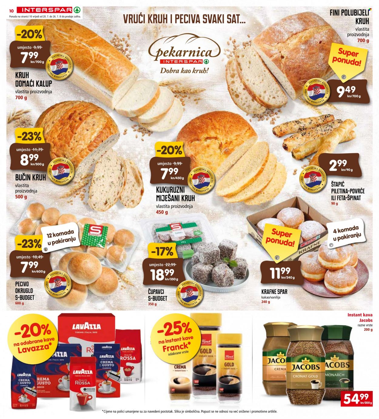 INTERSPAR katalog - 20.07.2022. - 26.07.2022. Stranica 10