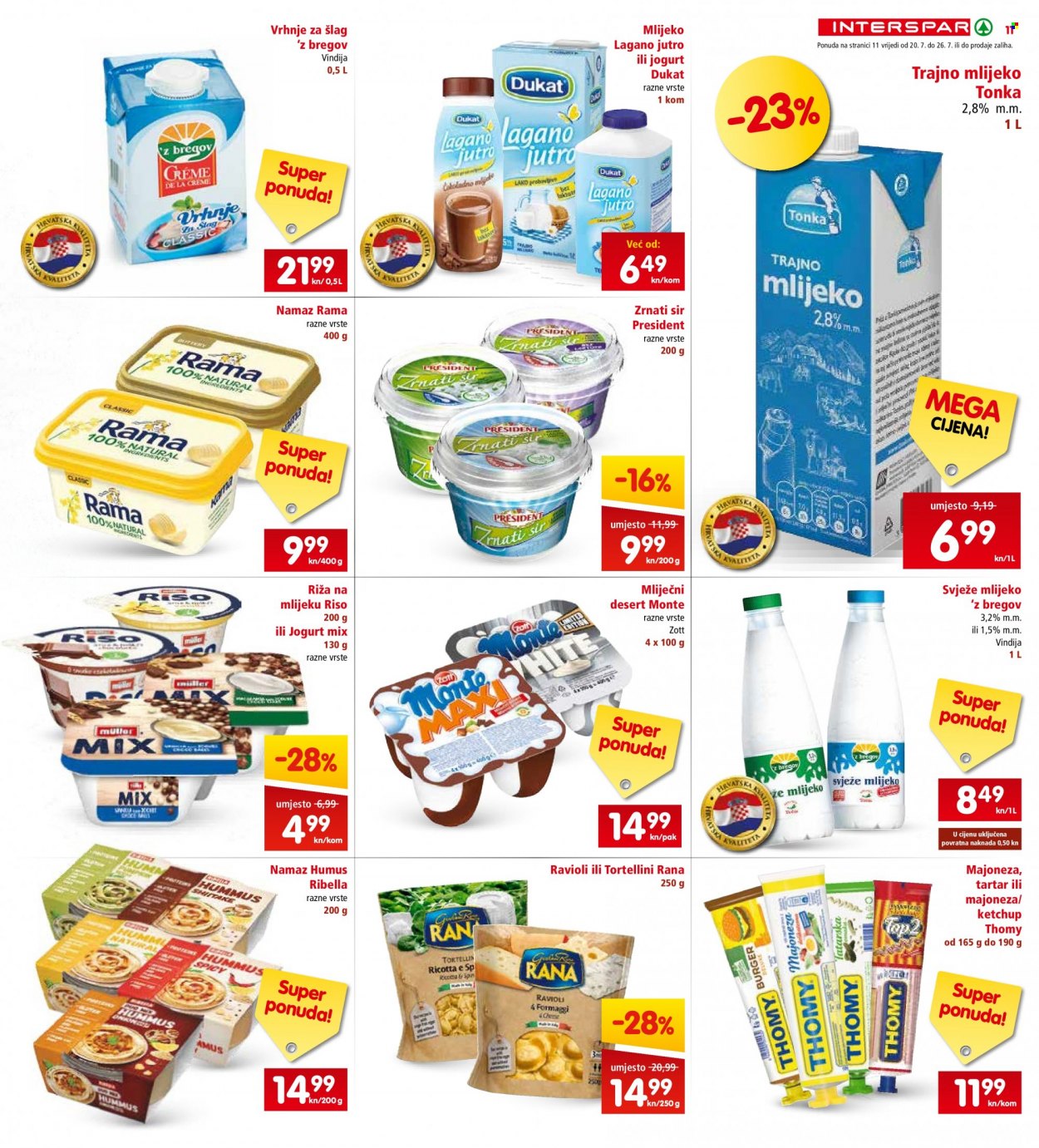 INTERSPAR katalog - 20.07.2022. - 26.07.2022. Stranica 11
