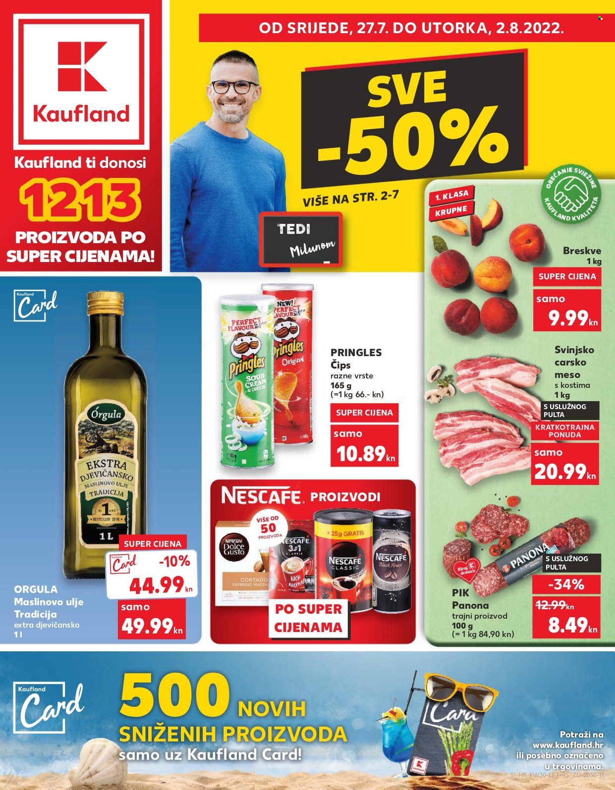 Kaufland katalog - 27.07.2022. - 02.08.2022. Stranica 1