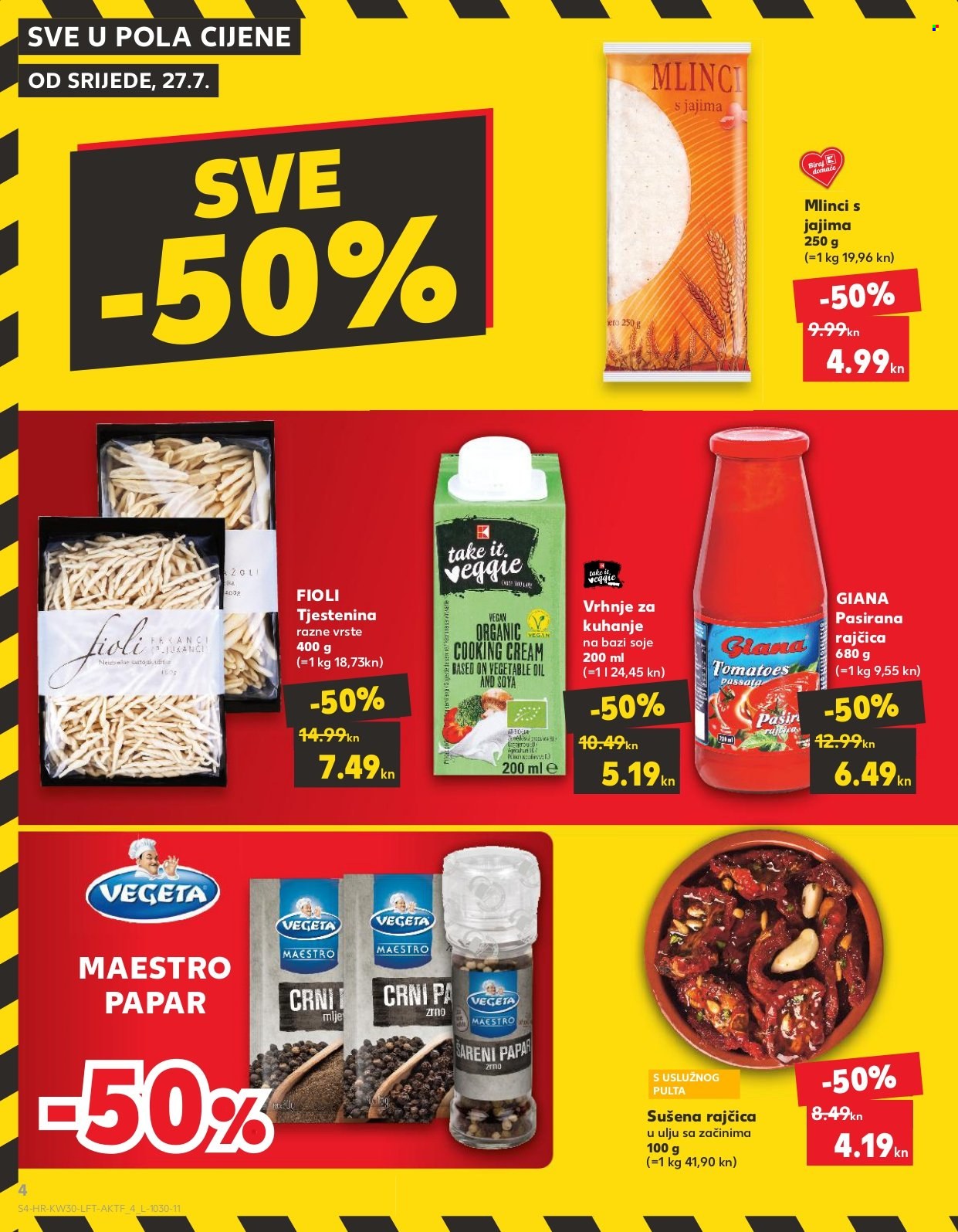 Kaufland katalog - 27.07.2022. - 02.08.2022. Stranica 4