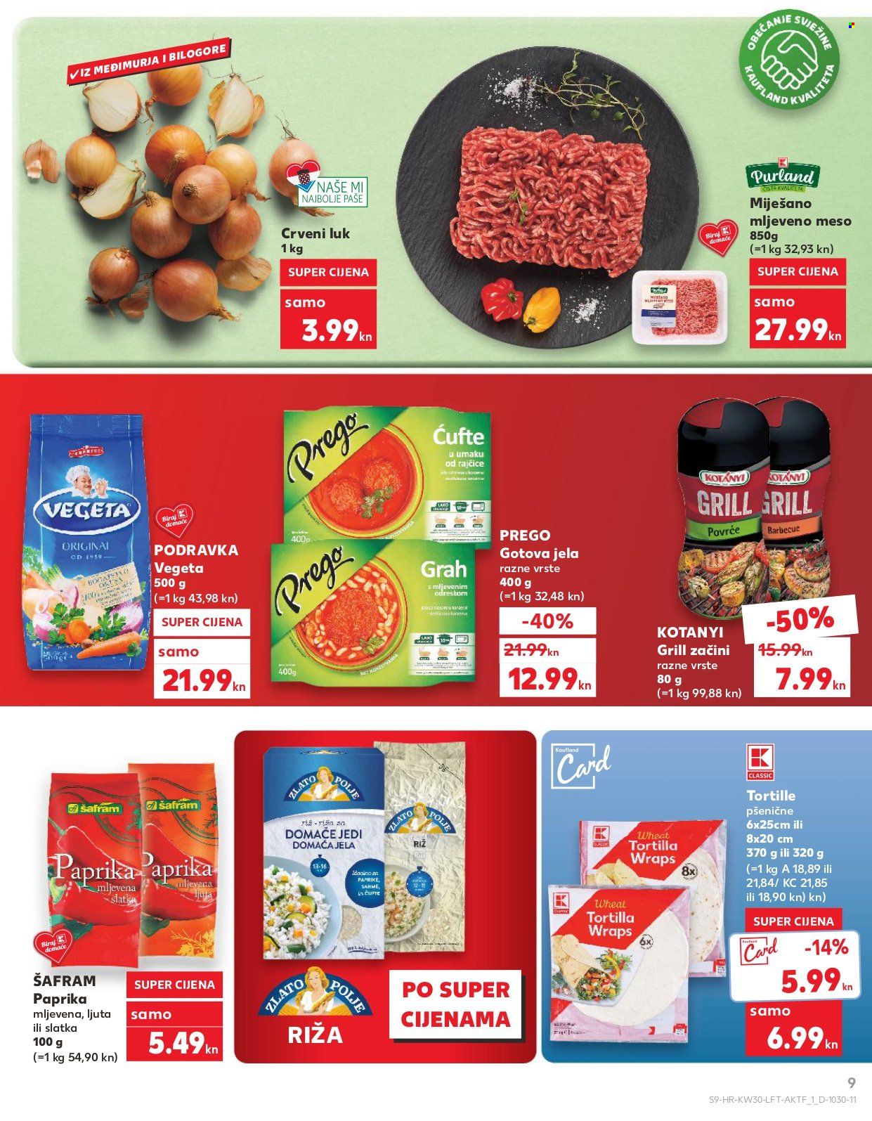 Kaufland katalog - 27.07.2022. - 02.08.2022. Stranica 9