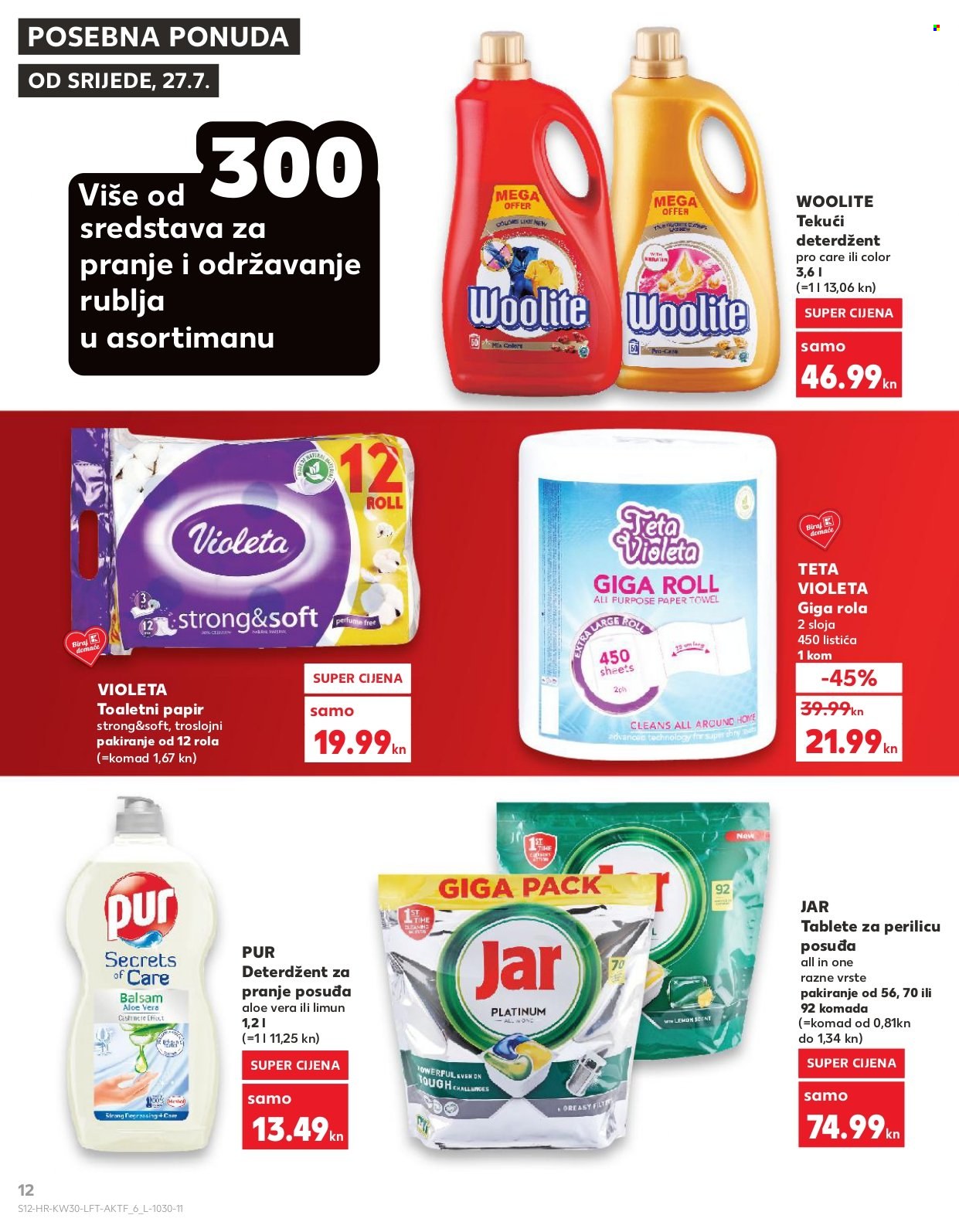 Kaufland katalog - 27.07.2022. - 02.08.2022. Stranica 12
