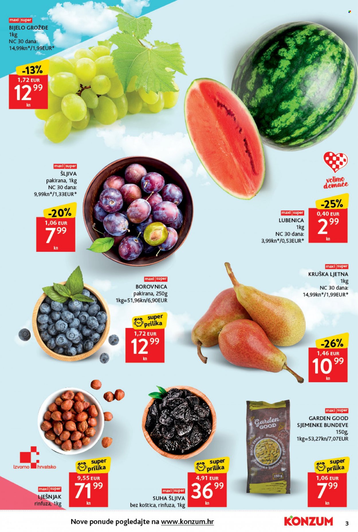 Konzum katalog - 28.07.2022. - 03.08.2022. Stranica 3