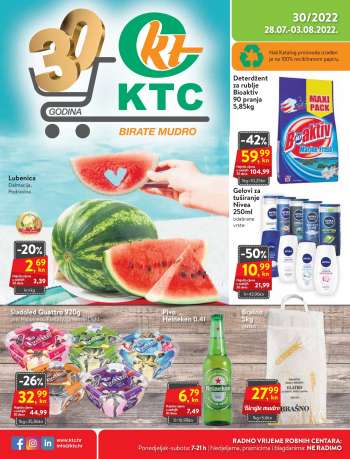 KTC katalog - 28.07.2022. - 03.08.2022.