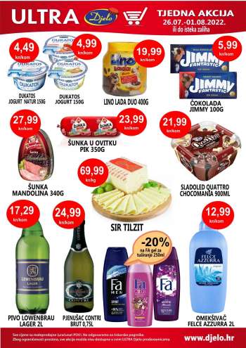 Djelo katalog - 26.07.2022. - 01.08.2022.