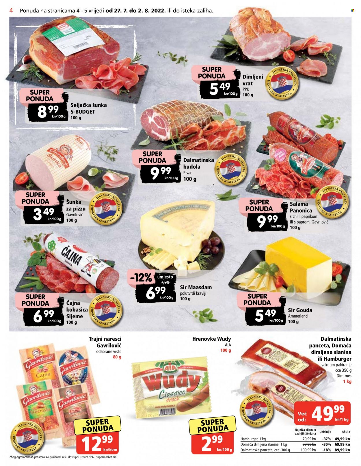 SPAR katalog - 27.07.2022. - 02.08.2022. Stranica 4